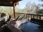 Chaparral Room Deck with Hot Tub and View